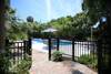 Gated back yard