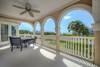 Porch off of second floor with ocean views