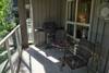 Private patio with gas BBQ