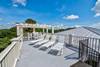 Tanning area on rooftop deck