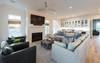 Living room with TV