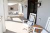 First floor porch by front door