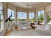 Sun room on second floor with ocean views