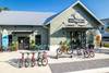 Also located at Greenway Station 30A. Yolo-Board-Bike-Coffee is a great for bikers and surfers alike. Enjoy the wide variety of bikes and surfboards they have to offer.