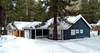 Snow covered Big Bear Cool Cabins, Quiz Cottage