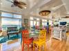 Dining area with ocean views
