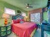 Caddy Shack bedroom with a king bed