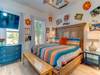 Bedroom 1 - Love Shack; with a king and a double bed on first floor