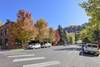 View at end of street towards Aspen Mountain