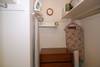 Nice sized walk in closet in bedroom
