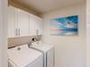 Laundry Room with Full Size Washer and Dryer ( Laundry Detergent Not Provided)