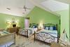 Bedroom 4: Two Queens, Private Bathroom, TV, Second Floor