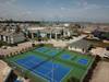 Two pickleball courts and one tennis court. Renovated in April 2023