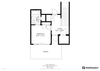 Floor Plan, Lower Level Bedroom One