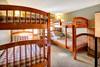 Bedroom with 2 bunk beds