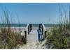 Private boardwalk to the beach