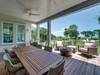 First floor porch/outside dining table