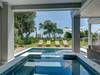 Private pool and hot tub