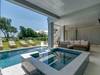 Private pool and hot tub