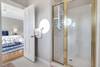 En-suite bathroom for Queen Bedroom (#4) with shower.