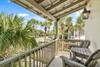 Porch off the Kitchen with a View of 30A and the Timpoochee Walking and Biking Trail