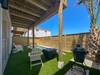 Private backyard w/ gas firepit & seating