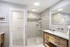 Bathroom 3. Very modern and spacious. Look at that shower!