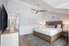 Primary suite with king bed and your own private balcony!