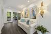 Beautiful furnishings in the open entrance way