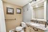 Full bathroom with a tub and shower.