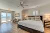 Bedroom 4 with king bed and ocean views second floor