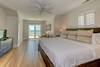 Bedroom 4 with king bed and ocean views second floor