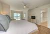 Bedroom 3 with king bed on second floor