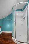 Bathroom 2 (upstairs) -walk in shower