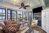 Four seasons sun room with swing day bed and the most incredible river and marsh views!