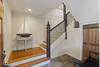 Entrance foyer on garage level - head up the stairs to the main floor.