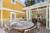 back porch dining area