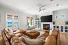 Spacious Living Area with Gas Fireplace