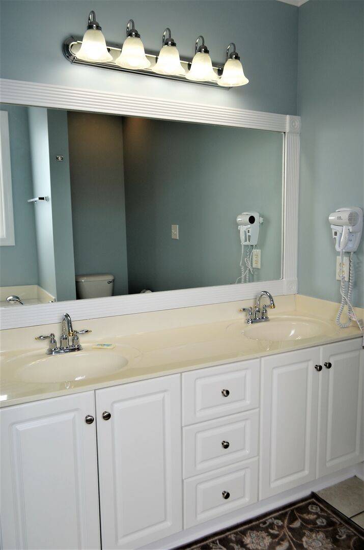 Bedroom 3 Bathroom with double vanity, Bedroom 3 Bathroom with double vanity,