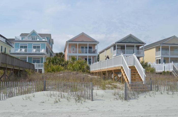 Beach Side Exterior with Walkway to Beach Beach Side Exterior with Walkway to Beach