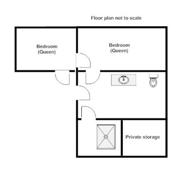 Floor Plan - Ground Level (No Inside Stairway) Floor Plan - Ground Level (No Inside Stairway)