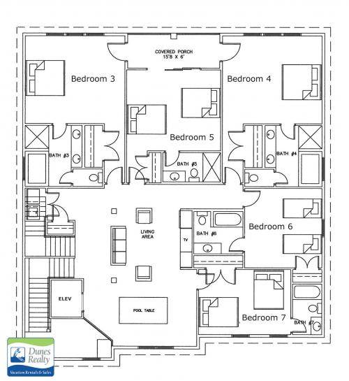 Floor Plan - Second Level Floor Plan - Second Level