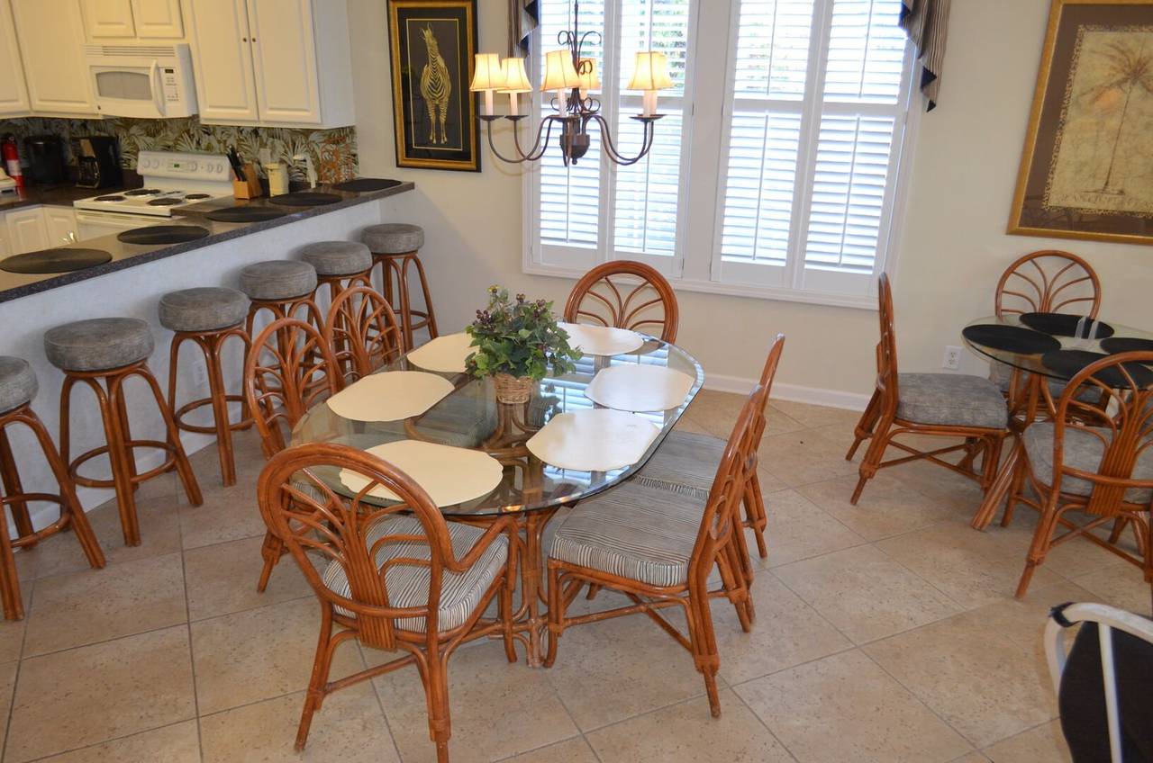 Dining Area with 2 Tables Dining Area with 2 Tables