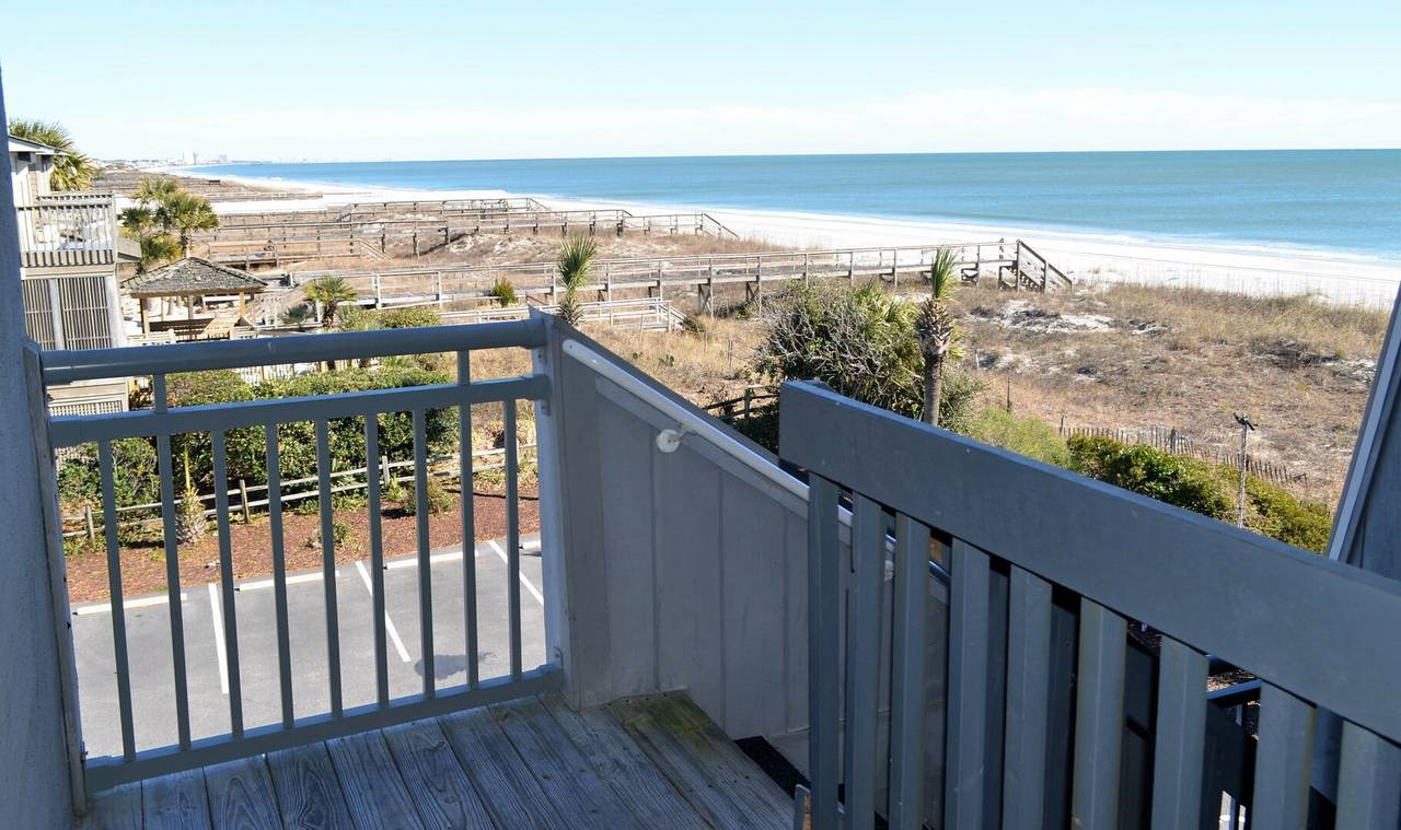 Garden City Beach View from Entry to Unit 3B Garden City Beach View from Entry to Unit 3B