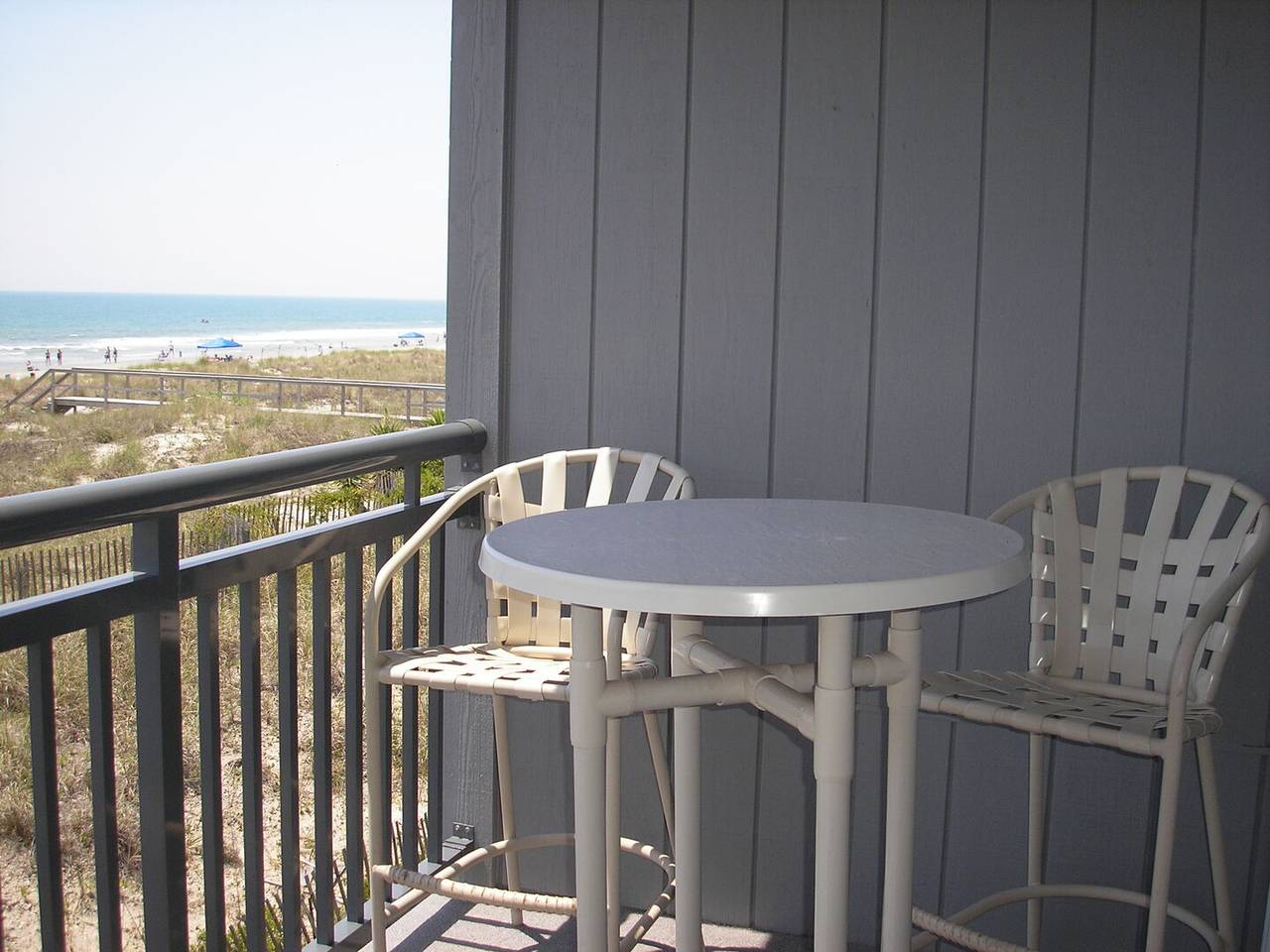 Sit outside on the oceanfront balcony & Sit outside on the oceanfront balcony &