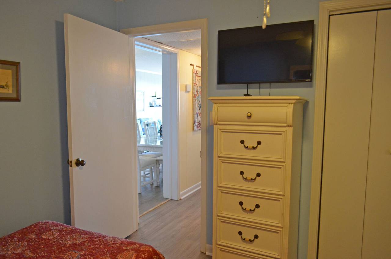 Bedroom 1 has a Flat Screen TV Bedroom 1 has a Flat Screen TV