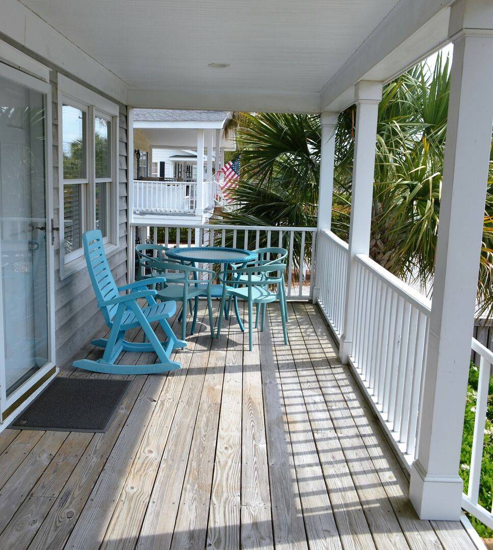 Cottage 1 - Front Porch Cottage 1 - Front Porch