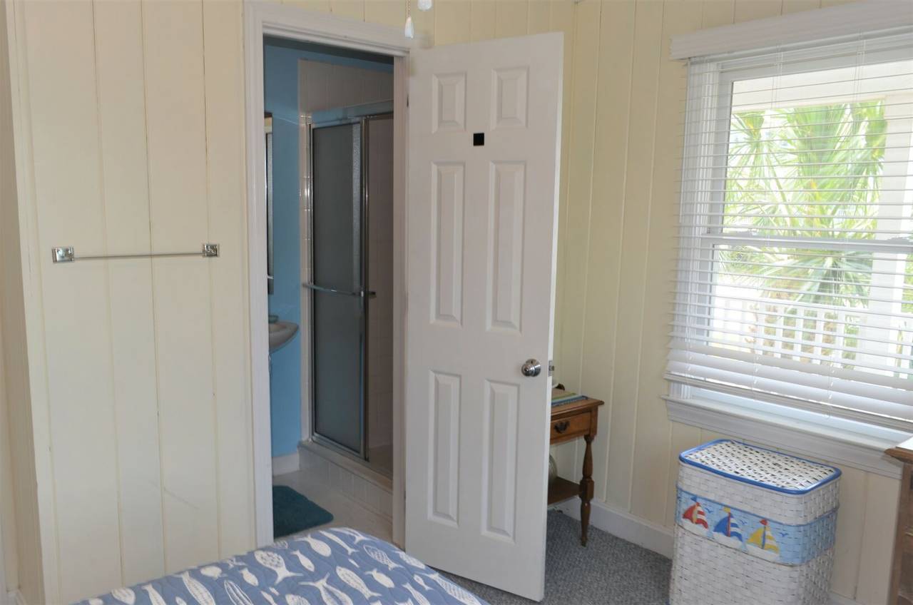 Cottage 1: Bedroom 1 with Private Bath (Walk-In Shower) Cottage 1: Bedroom 1 with Private Bath (Walk-In Shower)