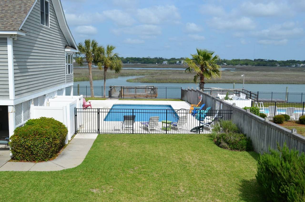 Cottage 1 - View from Back Sundeck Cottage 1 - View from Back Sundeck