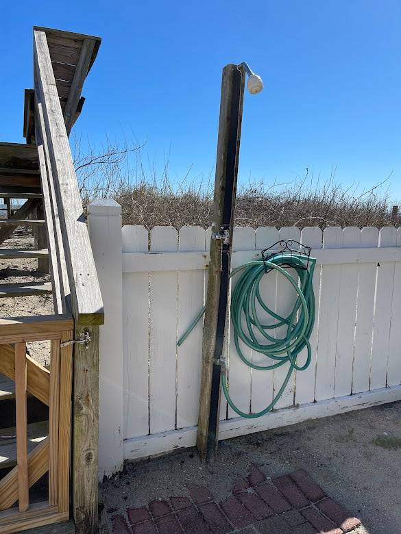 Outside shower Outside shower